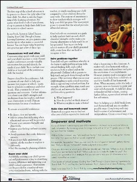 Secrets to School Success
